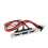 Câble d'alimentation SATA vers ESATA et IDE Molex 4 broches pour PC DIY 5