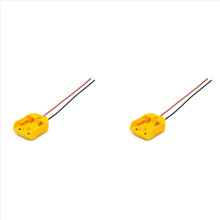 DW12V Battery Adapter for 10.8V-12V Li-Ion with Wires,Yellow