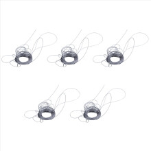 Cable de acero inoxidable para aparejos, longitud: 15 m, diámetro: 1,0 mm