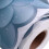 20M Ombre Blue Scallops Bulletin Board Borders Rechte Borders 5