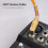 Gitarrinstrumentkabel 3 meter instrumentbasförstärkarkabel 6,35 mm 3