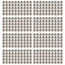 50pcs M2 Zinc Plated Self-Locking Nylon Insert Hex Lock Nuts
