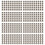 50pcs M2 Zinc Plated Self-Locking Nylon Insert Hex Lock Nuts 1