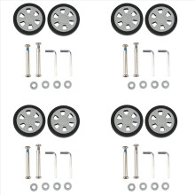 2x Bagage Accessoires Wielen 55X12Mm