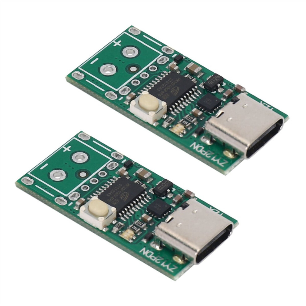 Usb-C Pd2.0/3.0 To Dc Converter Power Supply Module Detector Tester 4851216676703