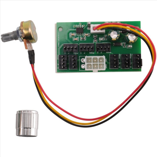 1Pcs Computer Fall Miner Fan Speed Controller 8-Kanal Fan Hub 2