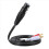 Lydsplitter Patch Y-kabel 1 XLR hunn til 2 hannplugg 2