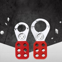 4 PCS Lock Out Tag Out Lock Hasp Steel Nylon για βιομηχανικό εξοπλισμό