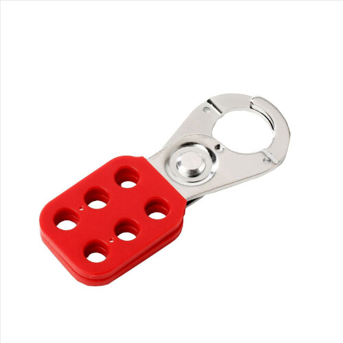 4 PCS Lock Out Tag Out Lock Hasp Steel Nylon για βιομηχανικό εξοπλισμό 2