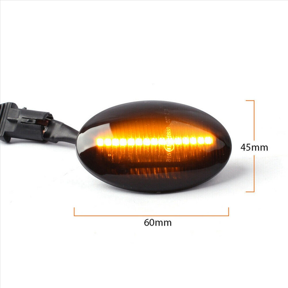 Led Dynamic Side Marker Lights Turn Signal Blinker Lamps For 4851216677397