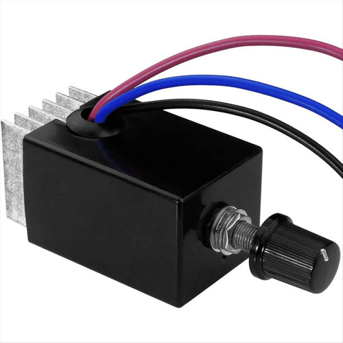 1 stk. motorhastighetsregulator 12V/24V 10a motorhastighetskontrollerbryter 2