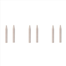 Lot de 6 poignées de raquette de badminton en bois, réparation de poignées de badminton, G6