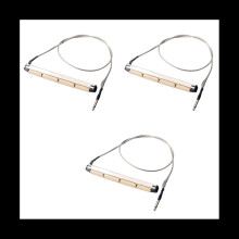 3X snímač Piezo snímač pre 4-strunovú akustickú basgitaru