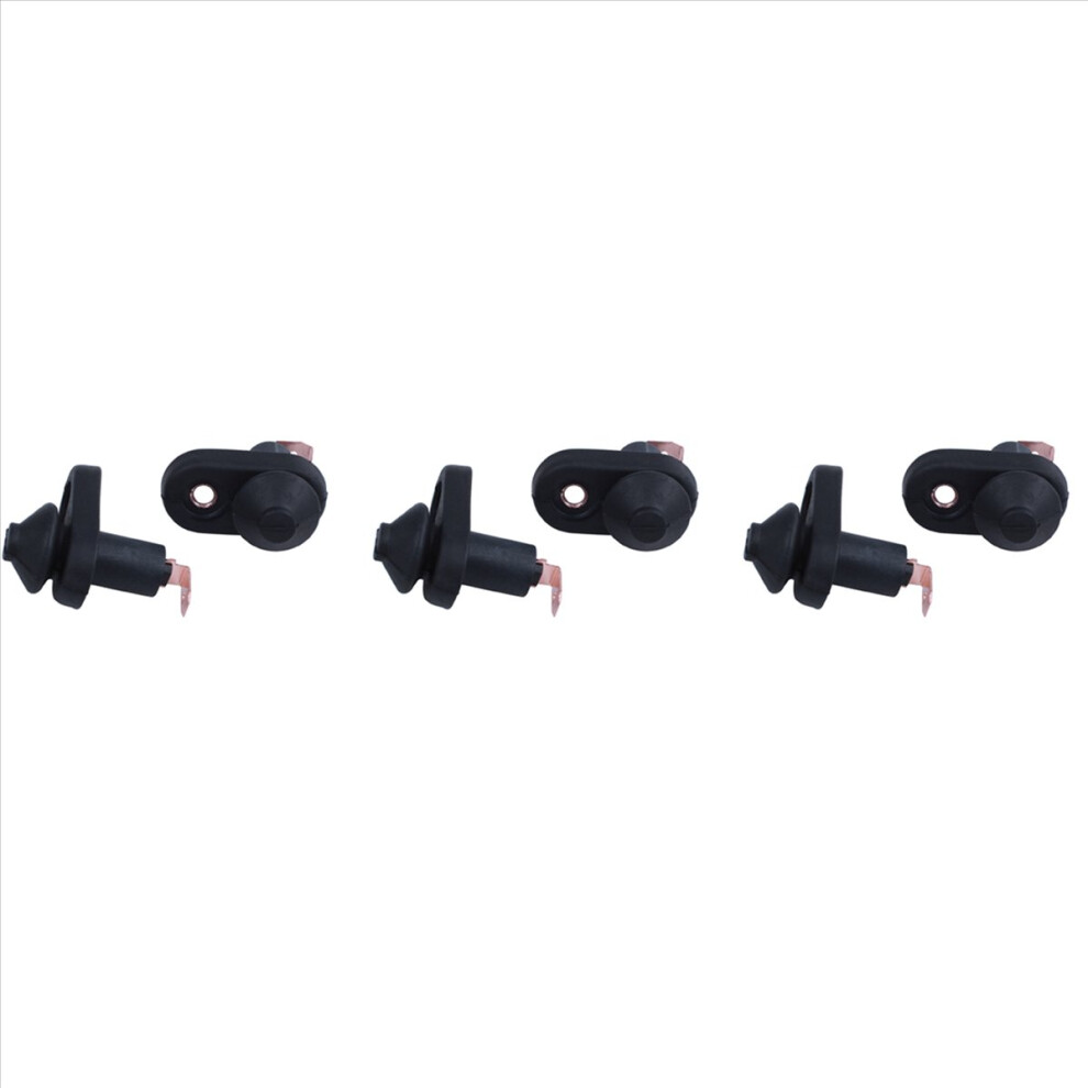 5 Piezas Negro Puerta Lampara Luz Interruptor Montaje Para Coche Light 4851216677823
