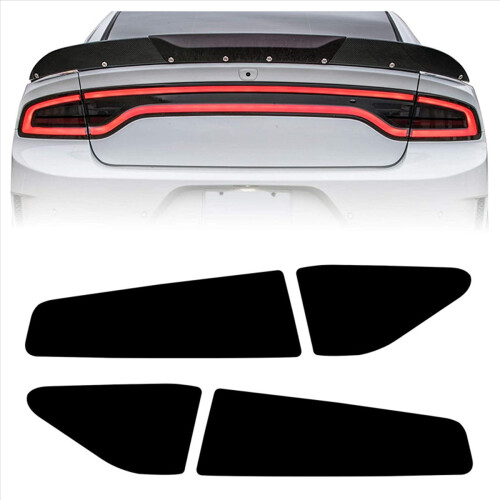 8X Car Smoke Tail Light Tint Kit for Charger 2015-2020 2