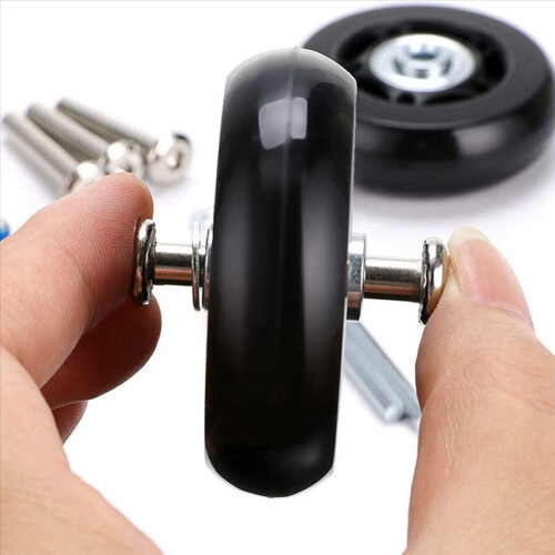 Roți de schimb pentru valize de 60 mm x 18 mm, 1 set de 2 2