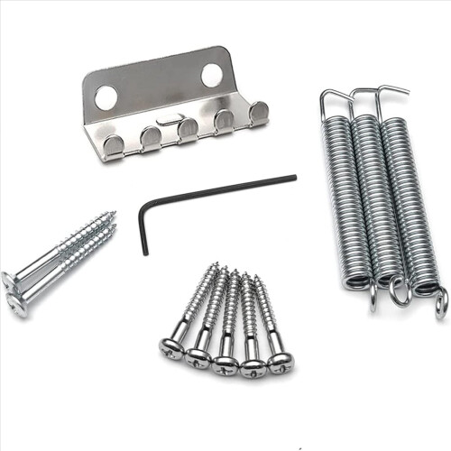 52,5 mm gitar for tremolo-brosett, sølv 2