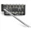 52,5 mm gitar for tremolo-brosett, sølv 2