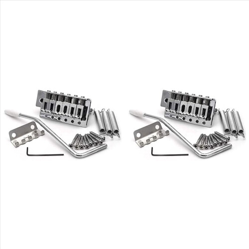 52,5 mm gitar for tremolo-brosett, sølv