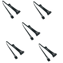 Cavo di alimentazione HDD da 5 pin a 3 dischi rigidi SATA solo per