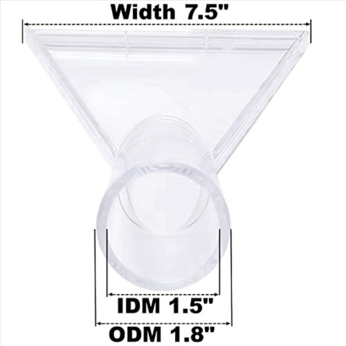 2X Extractor Tool Large Clear Head for Upholstery & Carpet Cleaning,A 2