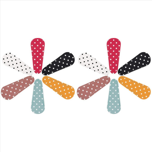 6 Stück Stickschere, gepunktete Scheren-Schutzhülle