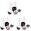 Pacote com 50 recipientes transparentes de plástico para mini cupcakes, para mini muffins e macarons 1