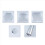 Mirror Wall Sticker Rectangle Self Adhesive Films Mirror Foil 7