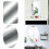 Mirror Wall Sticker Rectangle Self Adhesive Films Mirror Foil 2