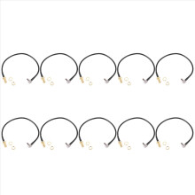 Cavo coassiale antenna a treccia ad angolo retto SMA femmina jack a TS9 maschio