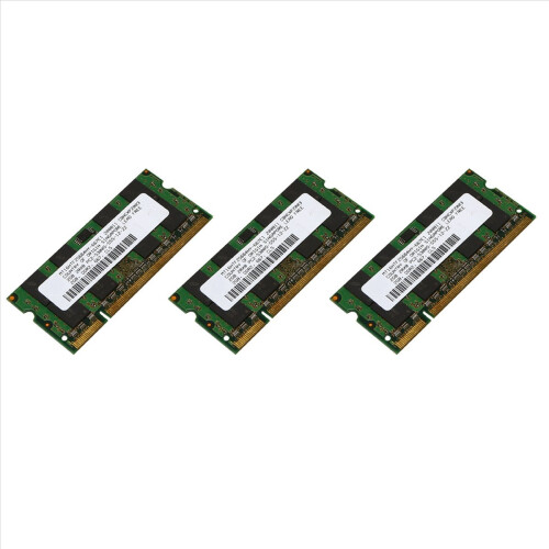 3x 2GB DDR2 RAM paměť 667Mhz PC2 5300 RAM pro notebooky AMD