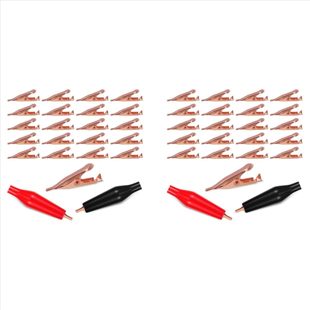 Photos - Other Electrical Equipment Markenlos 20 Mini Toothless Alligator Test Clips,Solid Copper Clips Electrical