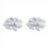 100 Pack 16MM Blank White Dice Set Acrylic D6 for Game,Party,Fun,DIY 1