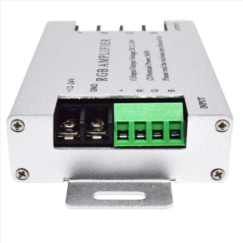 Ελεγκτής ενισχυτή LED RGB 360W DC12V-24V 30A με κέλυφος αλουμινίου 1