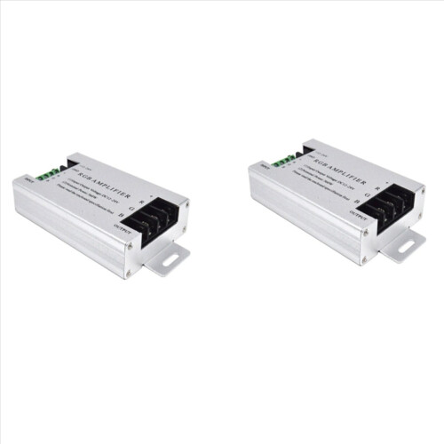 Ελεγκτής ενισχυτή LED RGB 360W DC12V-24V 30A με κέλυφος αλουμινίου