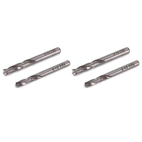 2Pcs Spot Weld Drill Bit Set HSS Co Cobalt Spot Welded Cutter,6mm 8mm
