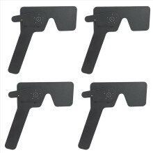 Lorgnette 17 Pinhole Zwart Plastic Oogtest Oog Occluder