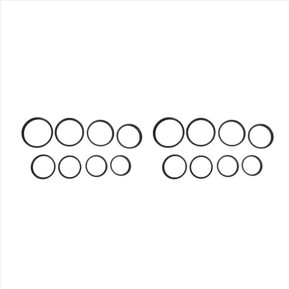16 Pieces Step-Up Ring Set,Includes 49-52Mm,52-55Mm,55-58Mm,58-62Mm 4851216694301