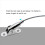Cable de acero inoxidable recubierto de 2 mm de 10 m 2