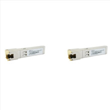 2X Gigabit RJ45 SFP-modul 10/100/1000 Mbps SFP kobbertransceiver