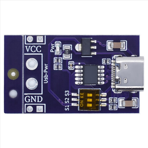 Typ-C QC AFC USB-PD Notebook Netzteil Ändern Bord Modul 2