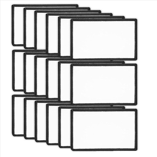 Sublimation Decorative Blank Products, Fabric Ironing Custom Patches 1