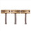 Gitarkompensert brosett i messing for TL 6 strenger (3 stk.) 2