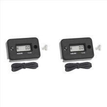Waterproof LCD Display Digital Hour Meter Inductive Timer