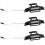 Forkofanger og LED-lys 16100 til Go 16208 16209 16210 1