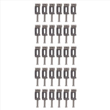 Gitár húrláb nyergek Tremolo Strat Tele Electric ezüst