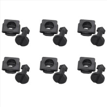 Motorkap onderbak wielkast schroef zwart voor 91501-SS8-A01