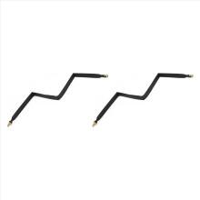 Cavo piatto LoRa da SMA maschio a SMA passante coassiale da 4 pezzi per LoRa WiFi