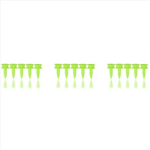 Golftees 0,86 tommer 100 stk. plastgolftees (grønn)
