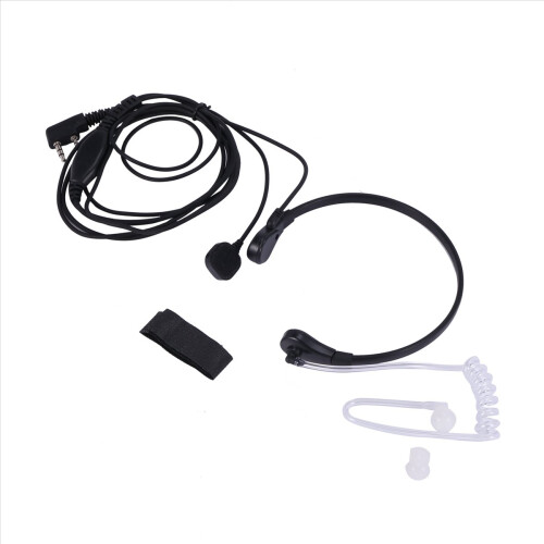 Throat Microphone Vibration Headset Earpiece for Uv-5R 1